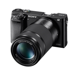 Sony Alpha A6000 24.3MP APS-C M/less Cam E Mt Twin Lens Kit